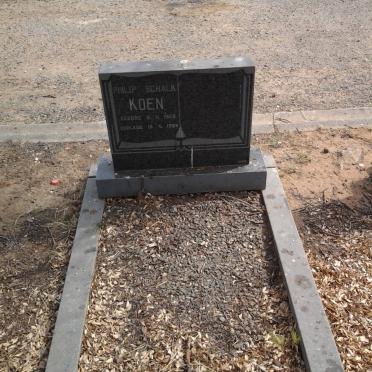 KOEN Philip Schalk 1928-1983