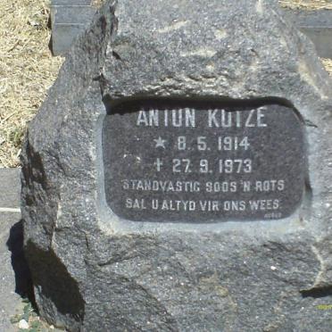 KOTZE Anton 1914-1973