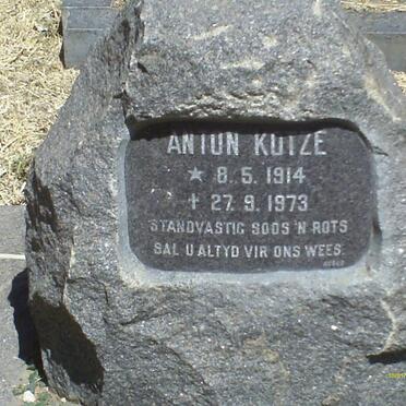 KOTZE Anton 1914-1973