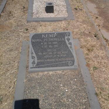 KEMP Maria Petronella 1905-1997