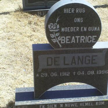 LANGE Beatrice, de 1912-1996