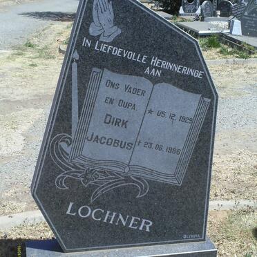 LOCHNER Dirk Jacobus 1929-1986 