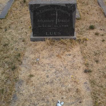LUUS Johannes Jesaja 1916-1959