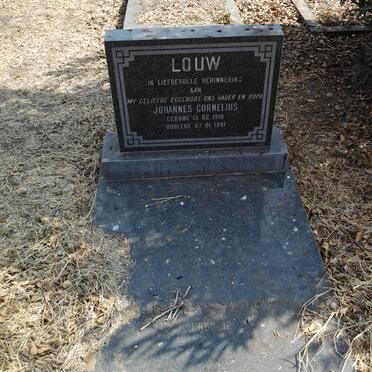 LOUW Johannes Cornelius 1910-1981