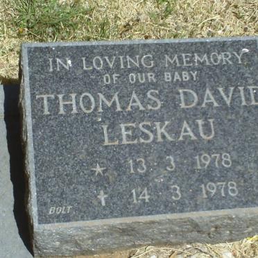 LESKAU Thomas David 1978-1978