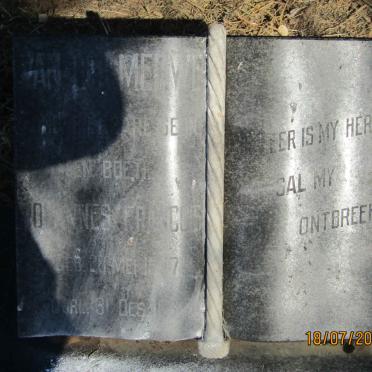 MERWE Johannes Francois, van der 