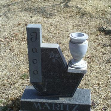 MARITZ Jaco 1986-1987