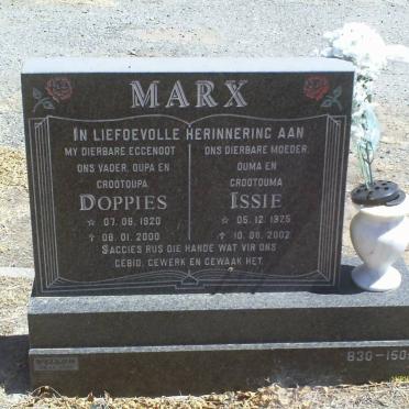 MARX Doppies 1920-2000 &amp; Issie 1925-2002