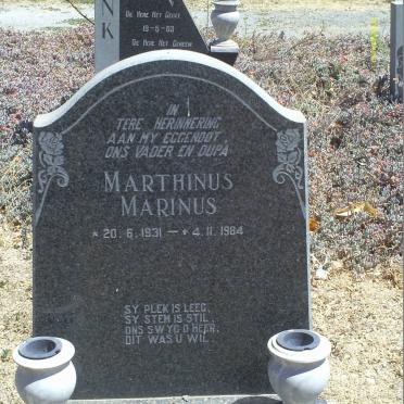 MALAN Marthinus Marinus 1931-1984