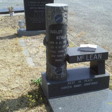McLEAN Dudley Neville 1929-1979 