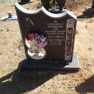 MEYER Jacobus Pretorius 1934-1996