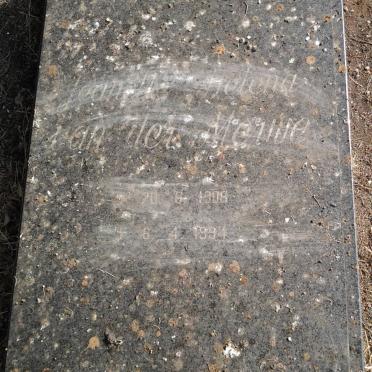 MERWE Jeanette Helena, van der 1908-1994