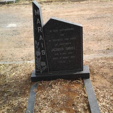 MARAIS Jacobus Daniel 1904-1983