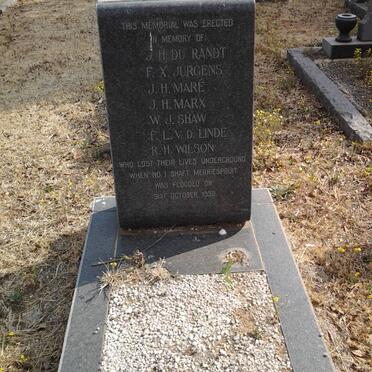 1. Merriespruit disaster