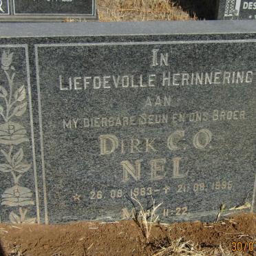 NEL Dirk C.O. 1963-1995