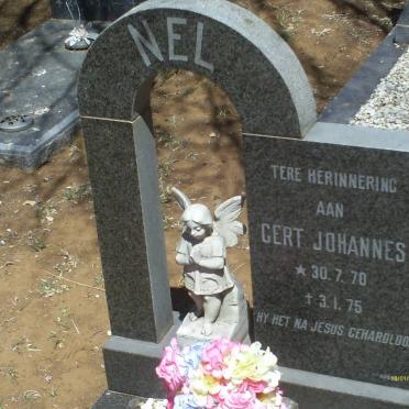 NEL Gert Johannes 1970-1975