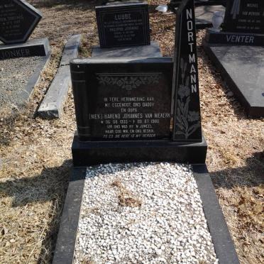 NORTMANN Barend Johannes van Niekerk 1933-1980