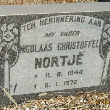 NORTJE Nicolaas Christoffel 1940-1972