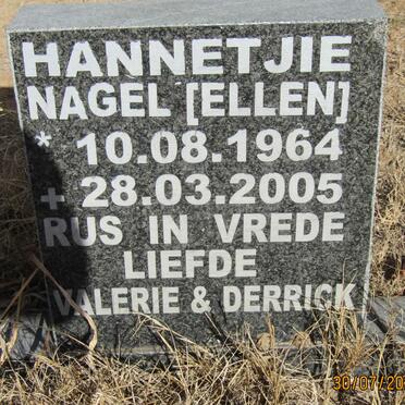 NAGEL Hannetjie 1964-2005