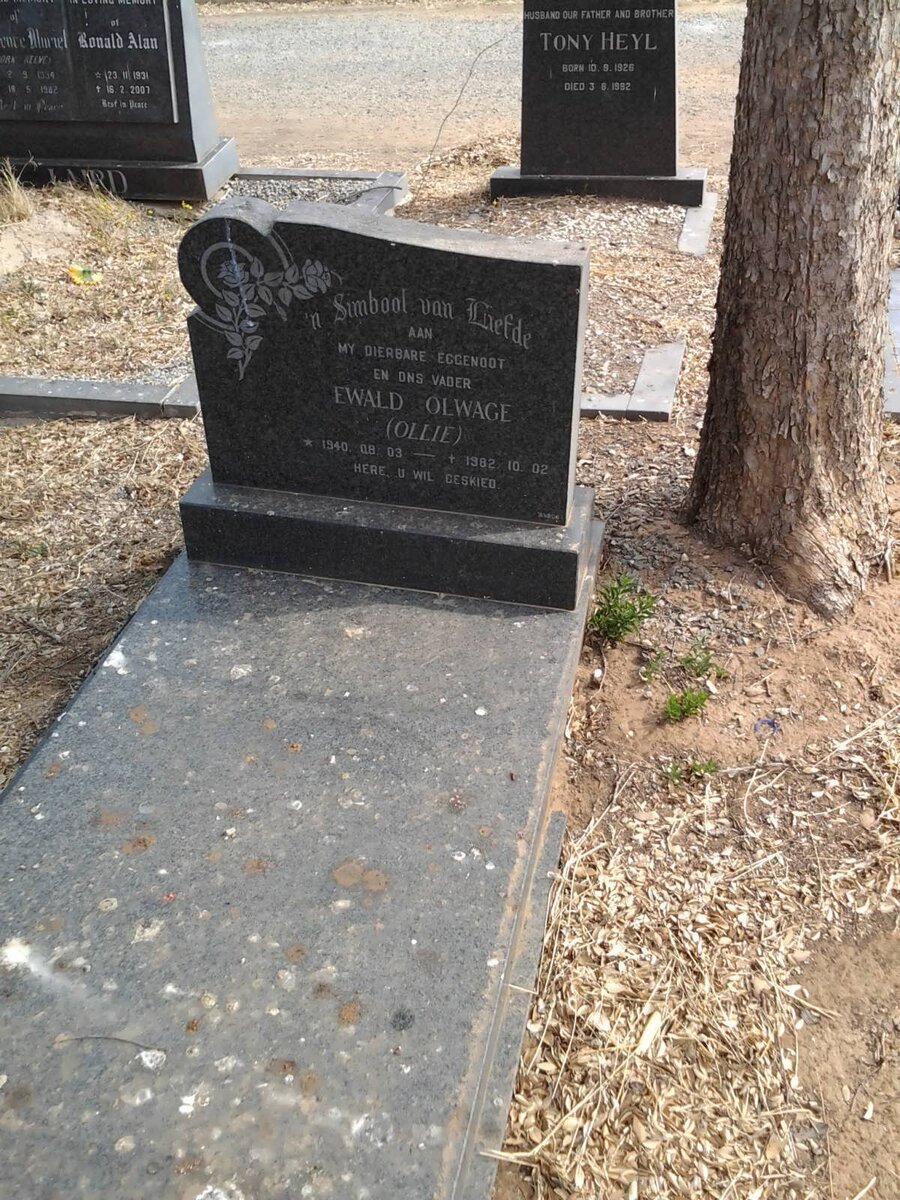 OLWAGE Ewald 1940-1982