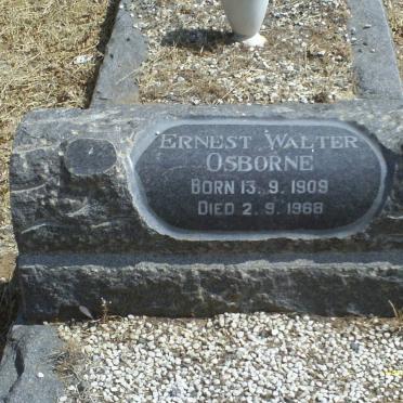 OSBORNE Ernest Walter 1909-1968