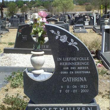 OOSTHUIZEN Cathrina 1923-2007