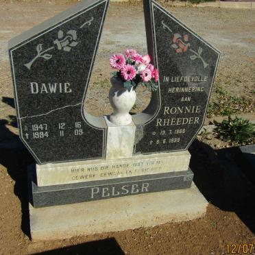 PELSER Dawie 1947-1994 :: RHEEDER Ronnie 1966-1999