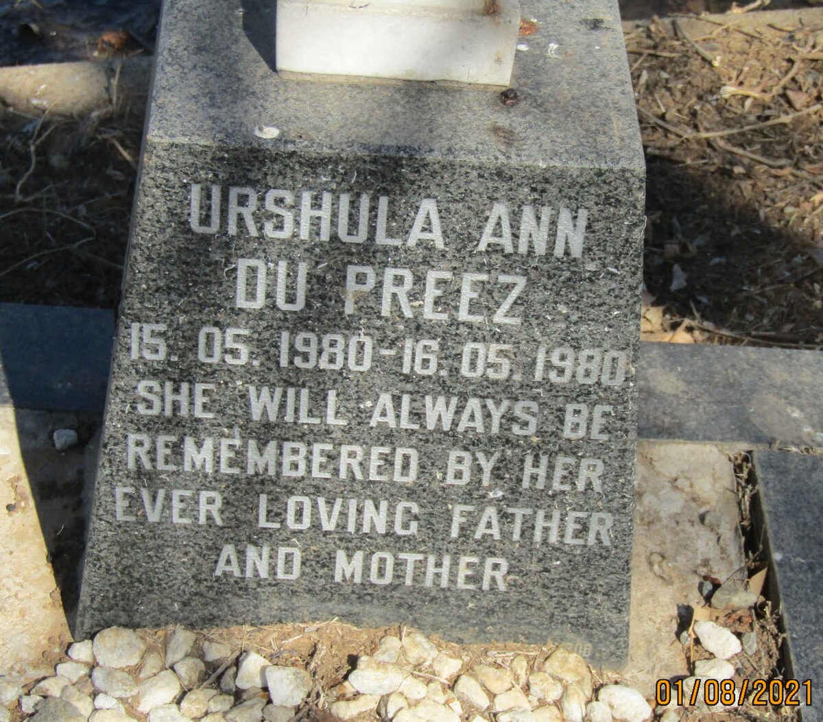 PREEZ Urshula Ann, du 1980-1980