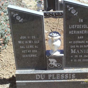 PLESSIS Manie, du 1947-2000