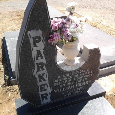 PARKER William Henry 1950-1993