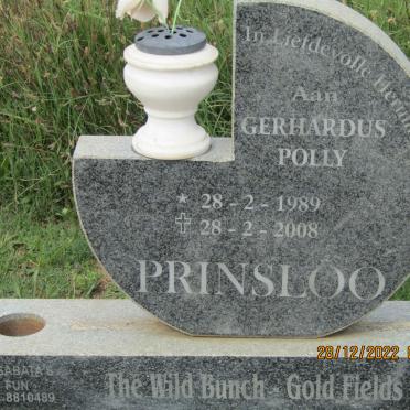 PRINSLOO Gerhardus 1989-2008