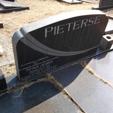 PIETERSE Petrus Jacobus 1925-1981