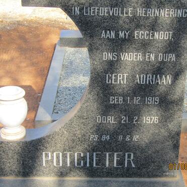 POTGIETER Gert Adriaan 1919-1976