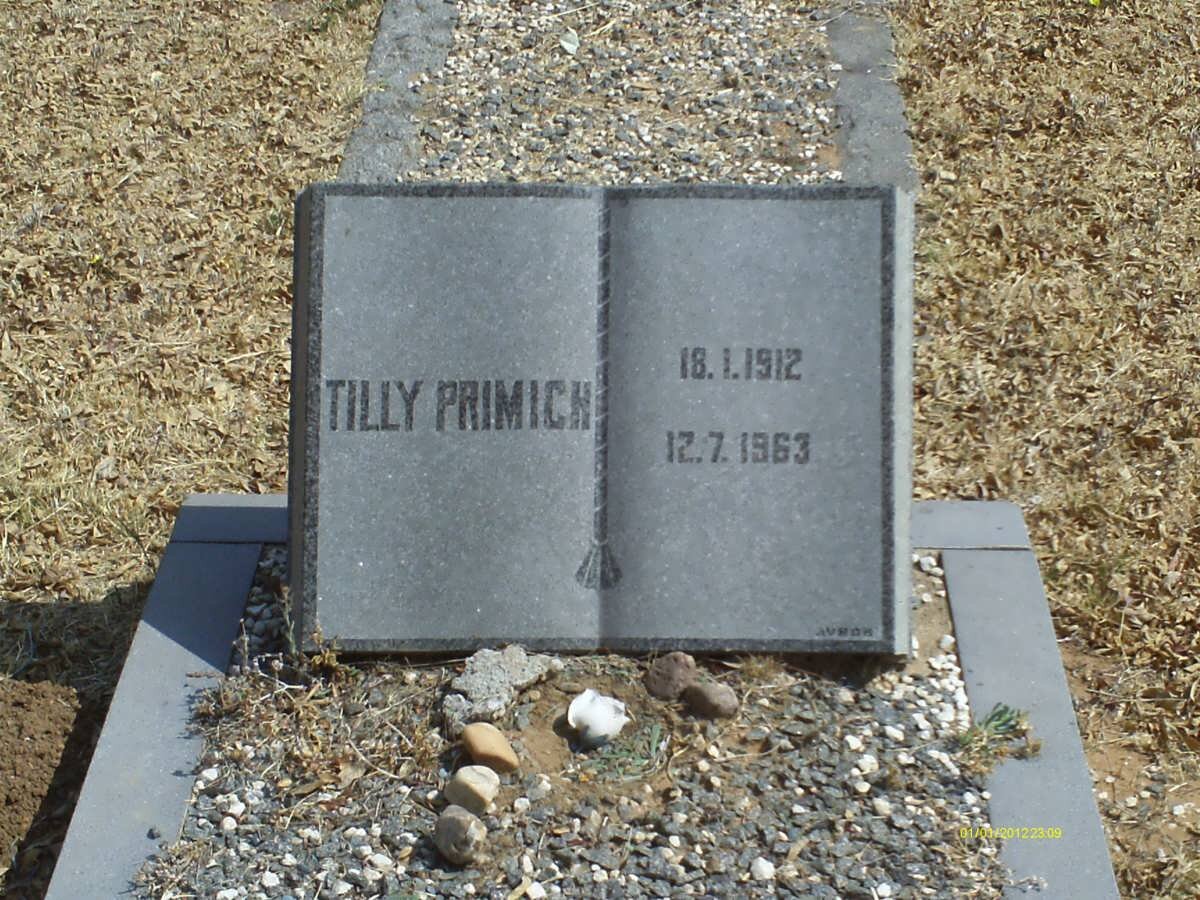 PRIMICH Tilly 1912-1963