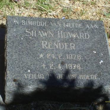 RENDER Shawn Howard 1976-1976