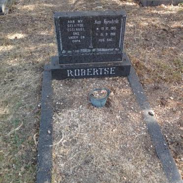 ROBERTSE Jan Hendrik 1915-1981