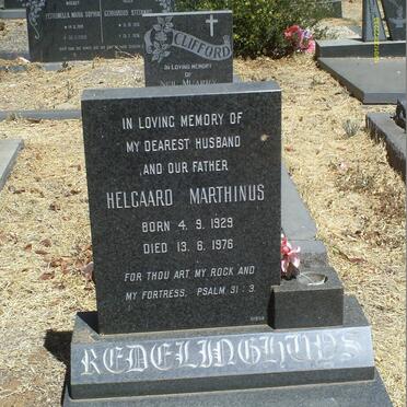 REDELINGHUYS Helgaard Marthinus 1929-1976