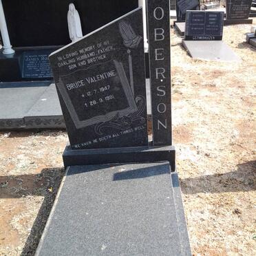 ROBERSON Bruce Valentine 1947-1981