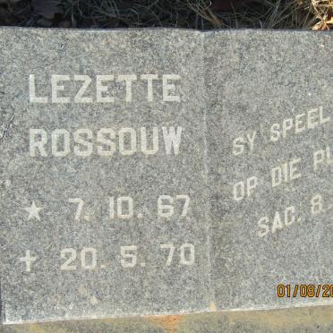 ROSSOUW Lezette 1967-1970