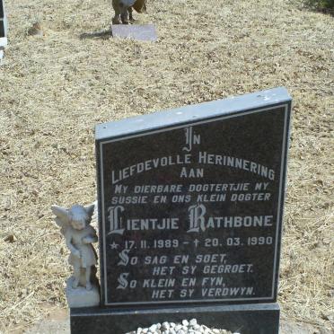 RATHBONE Lientjie 1989-1990