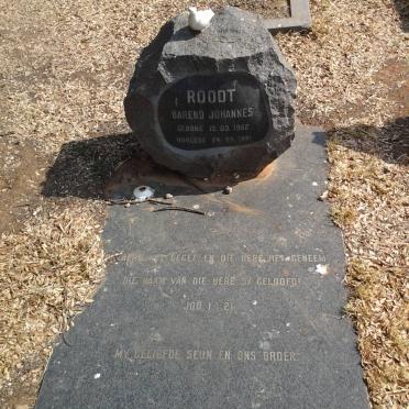 ROODT Barend Johannes 1962-1981
