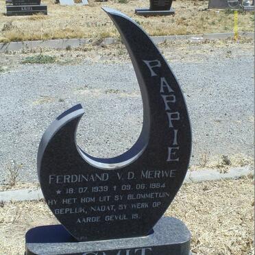 SMIT Ferdinand V.D.Merwe 1939-1984