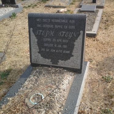 STEYN Steph 1909-1961