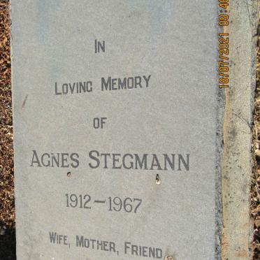 STEGMANN Agnes 1912-1967