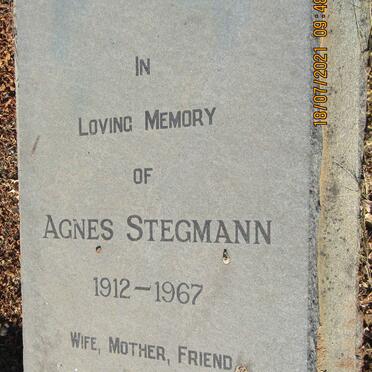 STEGMANN Agnes 1912-1967