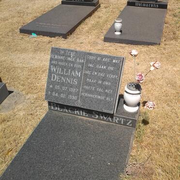 SWARTZ William Dennis 1927-1990