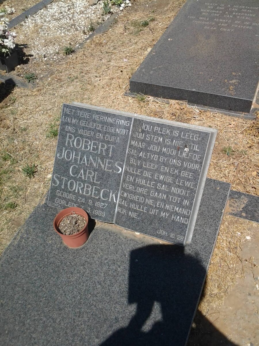 STORBECK Robert Johannes Carl 1927-1989