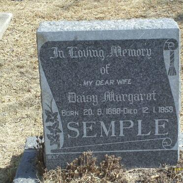 SEMPLE Daisy Margaret 1898-1959