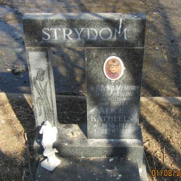 STRYDOM Alice Kathleen 1972-1979