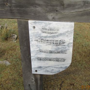 SCHUTTE Daniel 1956-2001